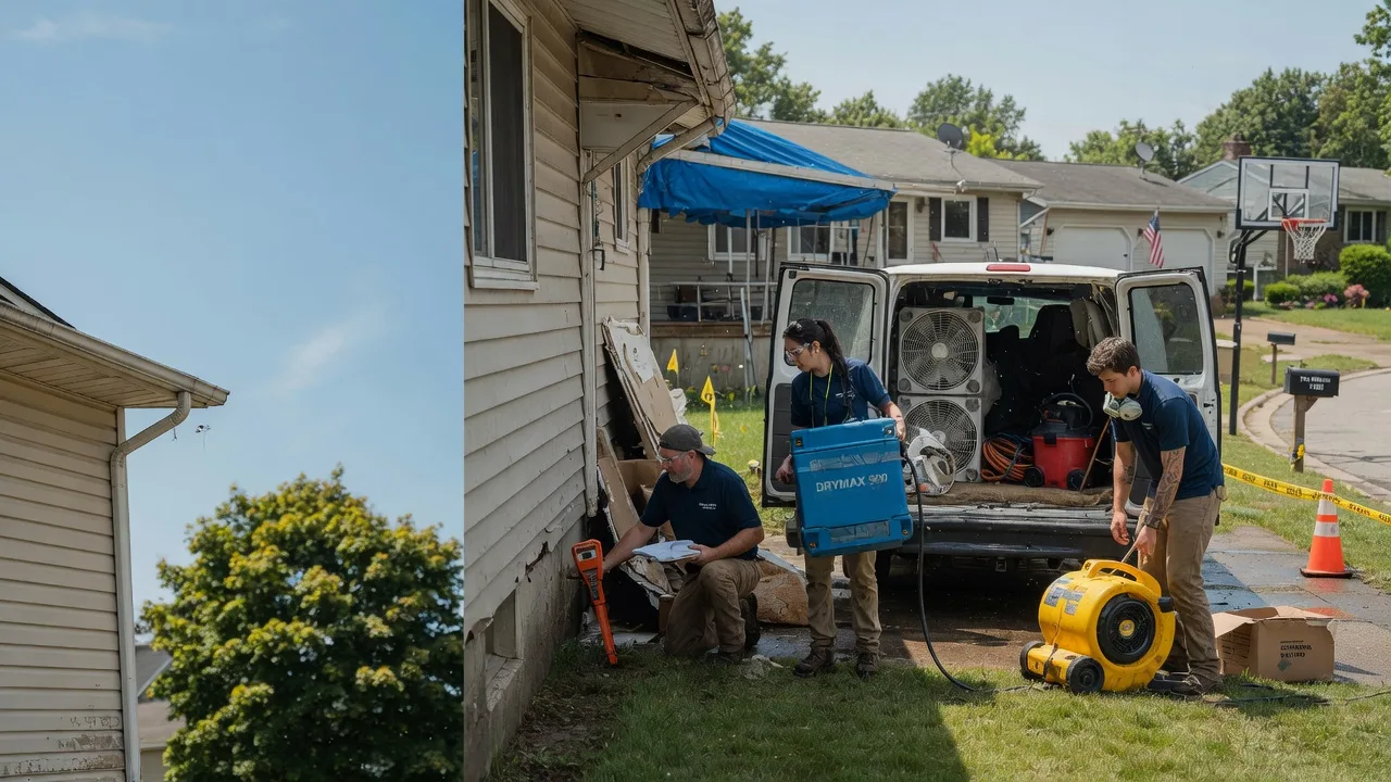 Ceiling Leak Cleanup in La Porte City, IA near me